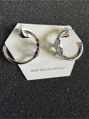 Bomb Party hoop earrings